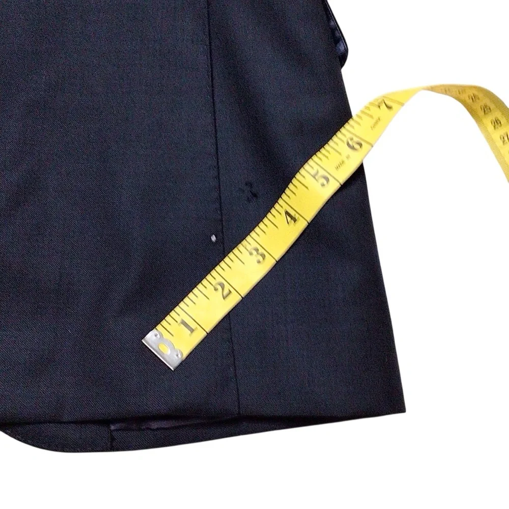 Suitsupply x Vitale Barberis Canonico Navy Wool Super 110's Blazer 38S